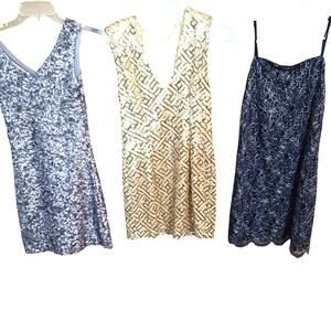 Women's Medium 8 10 Formal Dresses Cocktail Party Prom Wholesale lot of 3 M